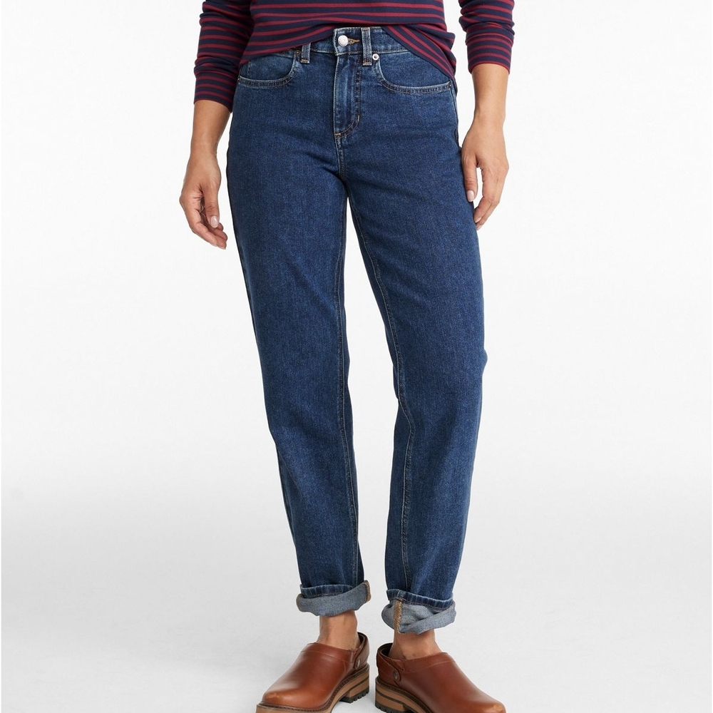 L.L. Bean High-Rise, Boyfriend Jean. 207 Vintage Series.